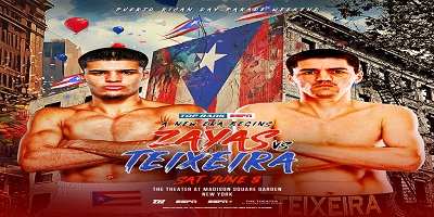Boxing Zayas Vs Teixeira 6/8/24 – 8th June 2024