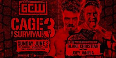 GCW Cage Of Survival 3 6/2/24 – 2nd June 2024